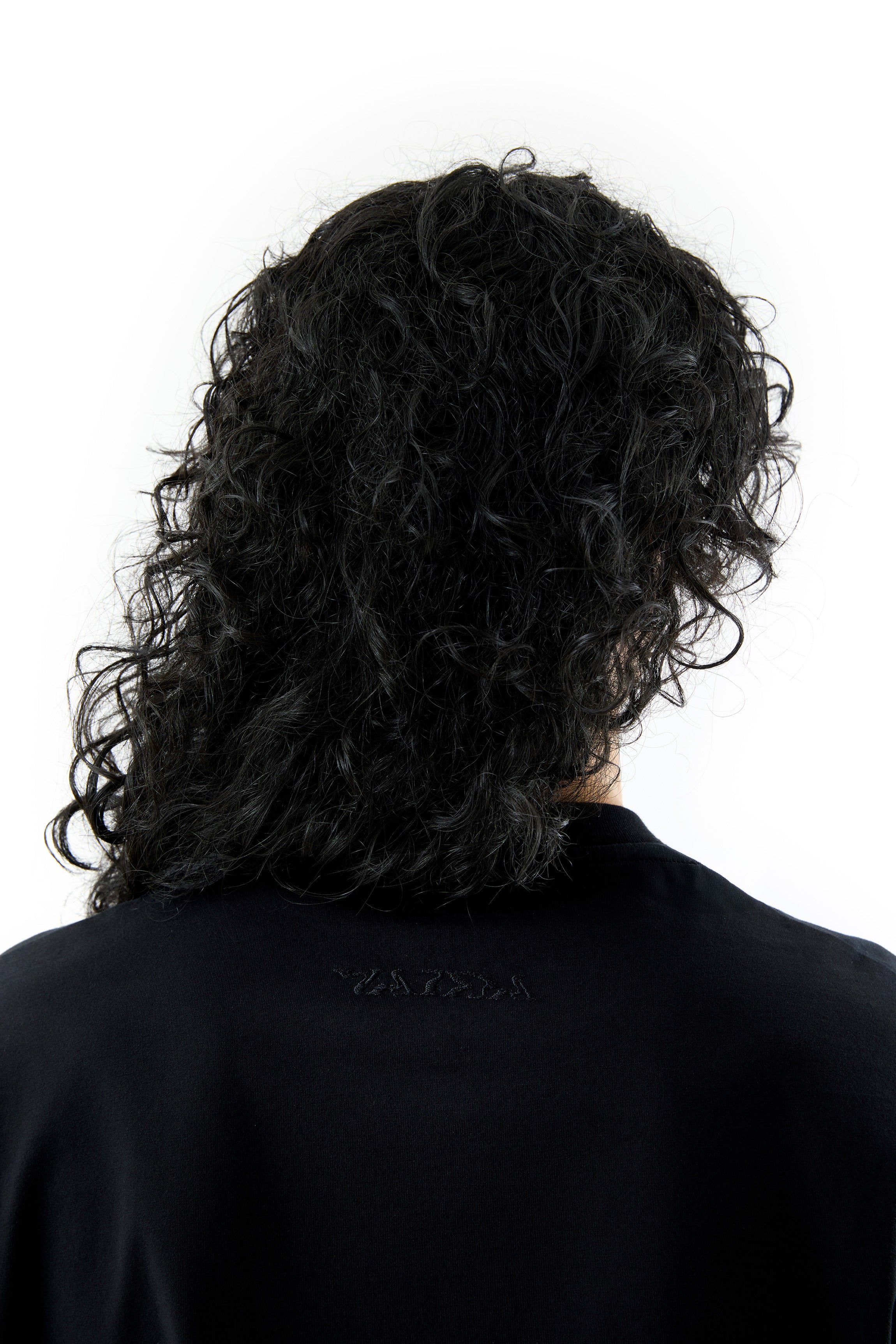 BLACK COTTON LOGO T-SHIRT